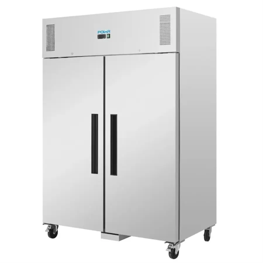 Congélateur 2 portes série G 1200 L – Congélateur professionnel en acier inoxydable GN 2/1