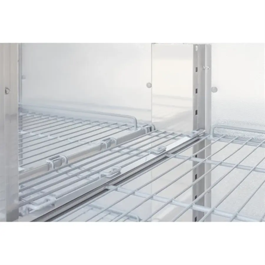 Congélateur 2 portes série G 1200 L – Congélateur professionnel en acier inoxydable GN 2/1