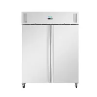 Polar U-Serie Doppeltür-Kühlschrank 1300L – Professioneller Edelstahl-GN-2/1-Kühlschrank