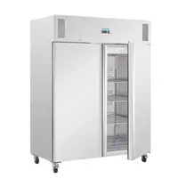 Polar U-Series dubbeldeurs koelkast 1300L – Professionele RVS GN 2/1 koelkast