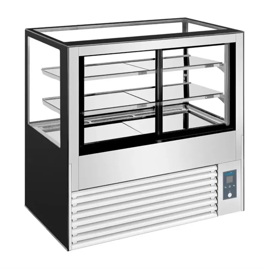 Polar U-Series deli koelvitrine 385L – 1200mm professionele display koelkast