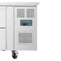 Polar U-Serie GN-Kühlarbeitsplatte mit 6 Schubladen – Professionelle gekühlte Edelstahl-Werkbank