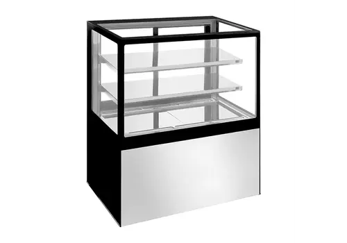  HorecaTraders Deli Display Koelkast  | 485L | +2°C tot +8°C | Glazen Vitrine | B 
