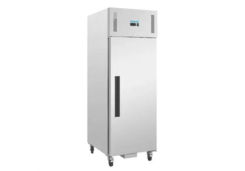  HorecaTraders Polar G-serie 1-deurs vriezer RVS 600L – Professionele GN 2/1 vriezer 