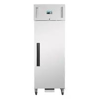 Commercial 1-door freezer | Upright | Stainless steel | 600L | Professional GN 2/1 freezer