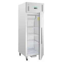 Commercial 1-door freezer | Upright | Stainless steel | 600L | Professional GN 2/1 freezer