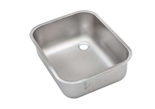  HorecaTraders Stainless Steel Sink | Right | Without Overflow | L500 x W400 x H200 mm 