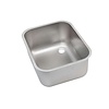 Horeca Traders Nova Spüle 400x500x250 rechts – AISI 304 Scotch Brite