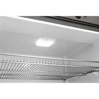 Réfrigérateur - 254 L - Acier inoxydable - +1 °C/+8 °C - Statique - 600 x 620 x 1450 mm (h)