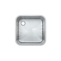 Nova RVS Inlasspoelbak - 500x500x300mm - AISI 304 - Scotch Brite