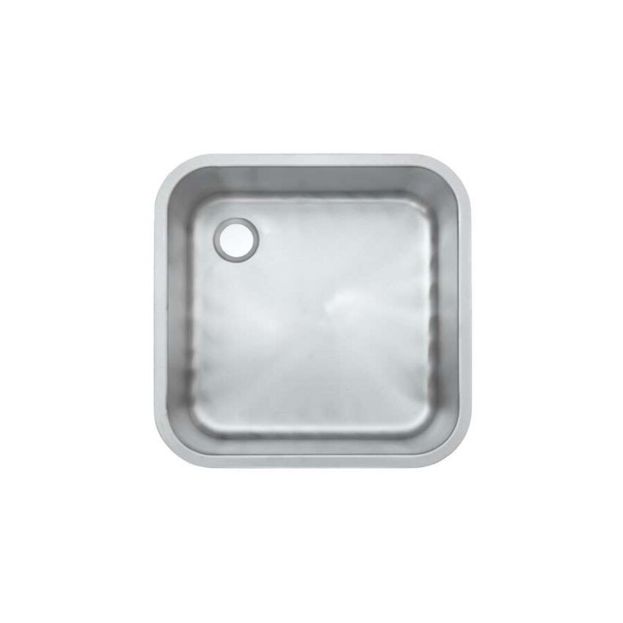 Nova RVS Inlasspoelbak - 500x500x350mm - AISI 304 - Scotch Brite