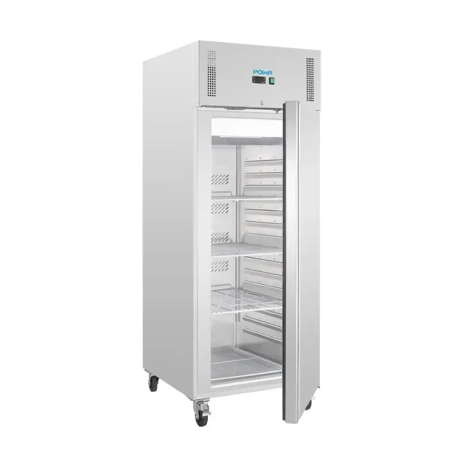 Réfrigérateur ou congélateur vertical à une porte Polar série U, 560 litres – Refroidissement commercial professionnel