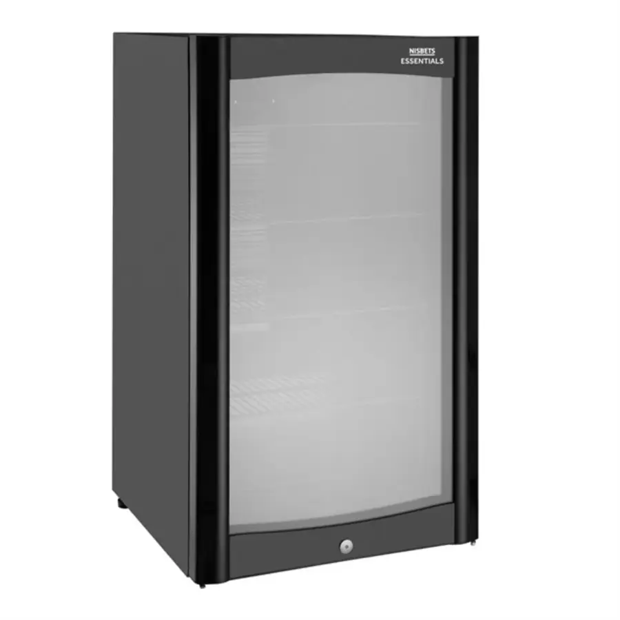 Réfrigérateur de bar 98 L | Porte vitrée | +1 °C à +9 °C | 82,7 (H) x 47 (L) x 49,3 (P) cm