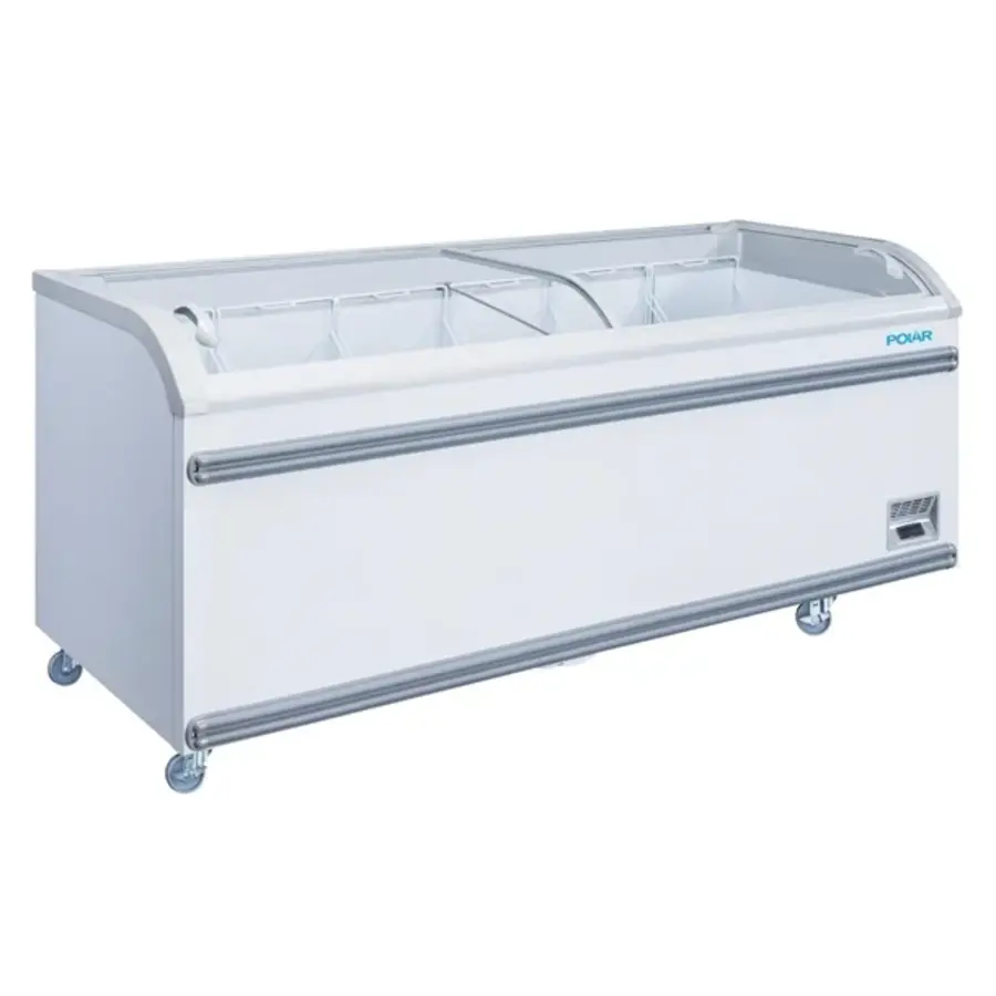 G-Series Supermarket Display Freezer | Glass Door | 700L | 78(h) x 200.4(w) x 75.8(d)cm
