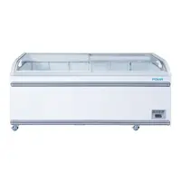 Congélateur vitré série G pour supermarché | Porte vitrée | 700 L | 78 (H) x 200,4 (L) x 75,8 (P) cm