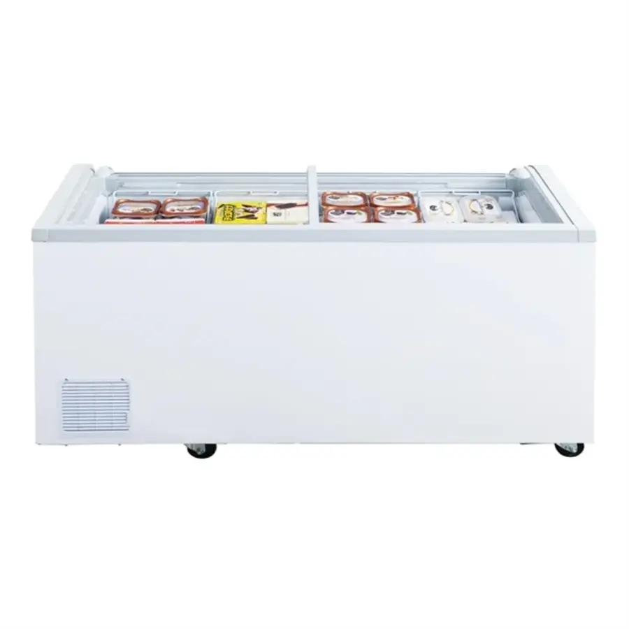 G-Serie Supermarkt Display Vriezer | Glasdeur | 700L | 78(h) x 200,4(b) x 75,8(d)cm