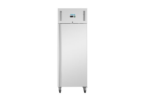  HorecaTraders Gefrierschrank der U-Serie | Einzeltür | 560 l | 209 (H) x 74 (B) x 87,5 (T) cm 