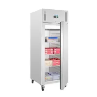 Réfrigérateur/congélateur à deux portes série U | Acier inoxydable | 1300 L | 209 (H) x 142 (L) x 87,5 (P) cm