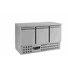 Combisteel Etabli réfrigéré 3 portes inox | TOP!