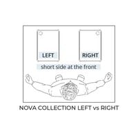 RVS Inlasspoelbak - 340x400x160mm - Links - AISI 304 - Microgestraald