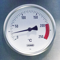 Friteuse à gaz de table - Double - 2 x 4 litres - Acier inoxydable - Diamant