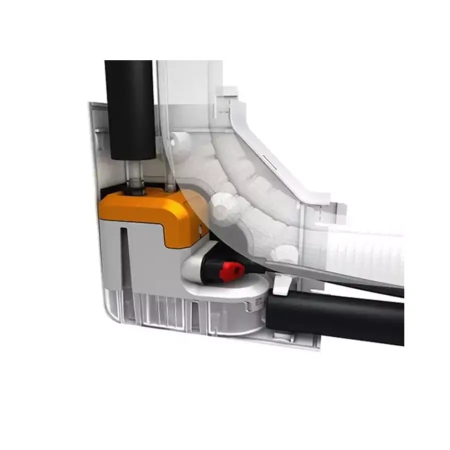 Angled condensate pump with mounting duct - 20L/h