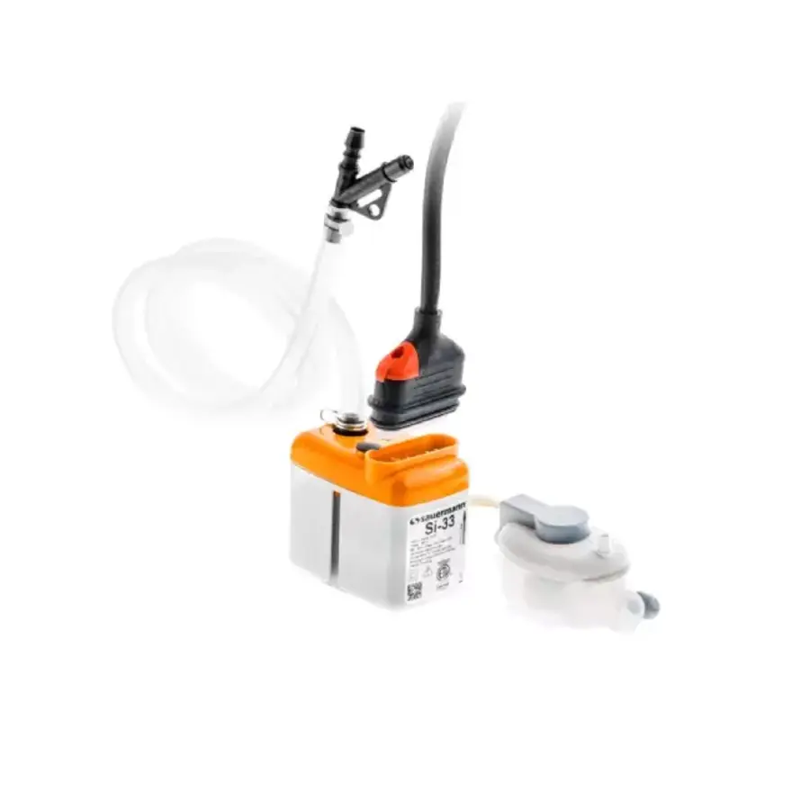 Powerful Built-in Condensate Pump | 30L/h | 34 dB(A) | 135x135x90 mm