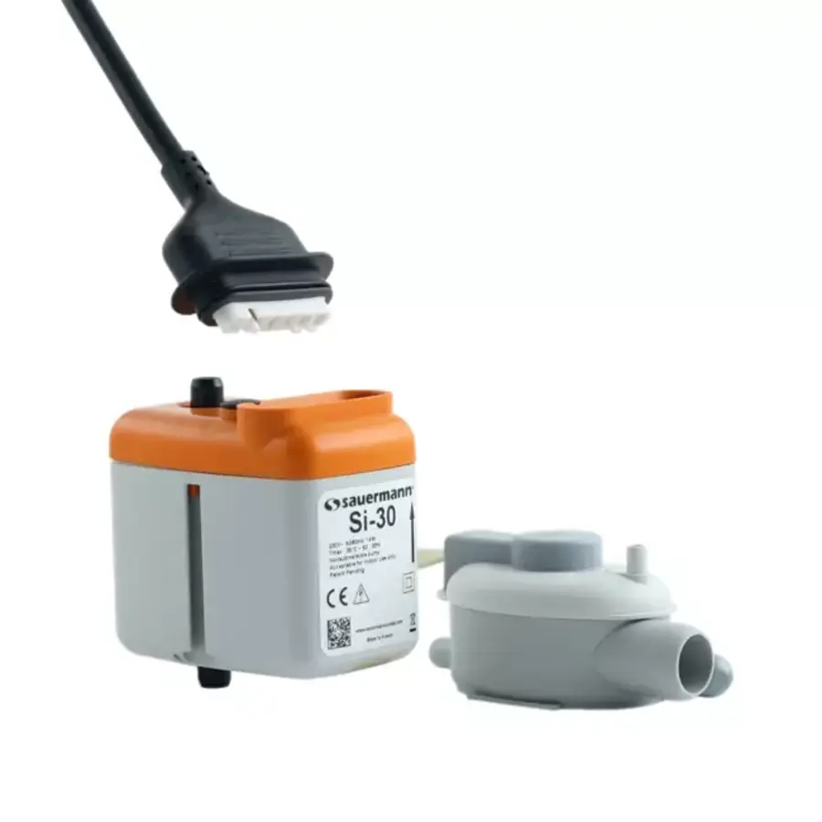 Leise integrierte Kondensatpumpe 20 l/h | 20 dB(A) | 135 x 135 x 90 mm