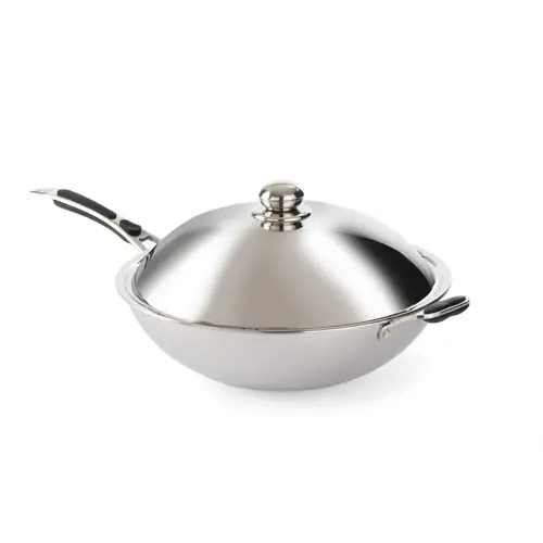  Hendi Wok Pan with Lid | 36cmØ 