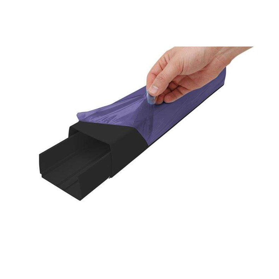 OptimalDuct Leidinggoot 80x60mm - 2 Meter - Wit (RAL 9010) - 8 Stuks