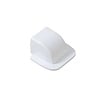 Horeca Traders OptimalDuct Wall Cover Cap 80x60mm - White (RAL 9010) - 10 Pieces