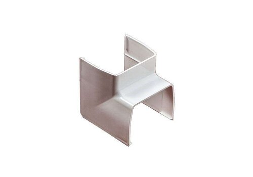  HorecaTraders Coude intérieur OptimalDuct à 90° | Blanc | 80 x 60 mm | Lot de 10 pièces 