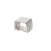 HorecaTraders ClimClick Connector | White | 80x60mm | Set of 6 Pieces