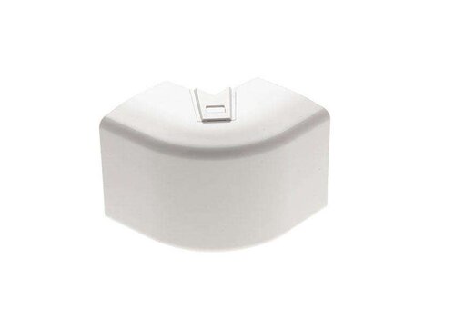  HorecaTraders ClimClick Buitenhoek 90° | Wit | 80x60mm | Set van 6 Stuks 