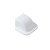 Horeca Traders OptimalDuct Wall Cover Cap 110x75mm - White (RAL 9010) - Set of 10 Pieces
