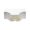 HorecaTraders ClimClick T-Verbinder | Wit (RAL 9010) | L213 x W166 x H75 mm | Set van 6 Stuks
