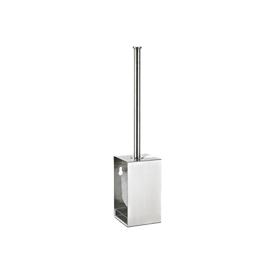 Premium RVS WC-borstelset - Wandmodel - Geborsteld AISI 304 - Hoogwaardig Design