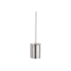 HorecaTraders Premium-WC-Bürstenset | Edelstahl | Wandmontage | Ø 85 mm