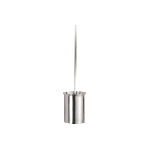  HorecaTraders Premium Toilet Brush Set | Stainless Steel | Wall-Mounted Model | Ø 85 mm 
