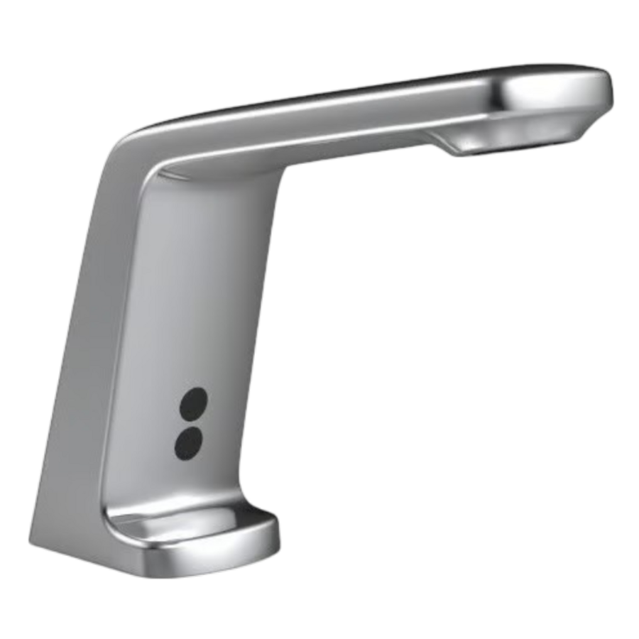 Wasserhahn mit Infrarotsensor | Verchromtes Messing | 230 V / 6 V | 179 x 51 x 139 mm