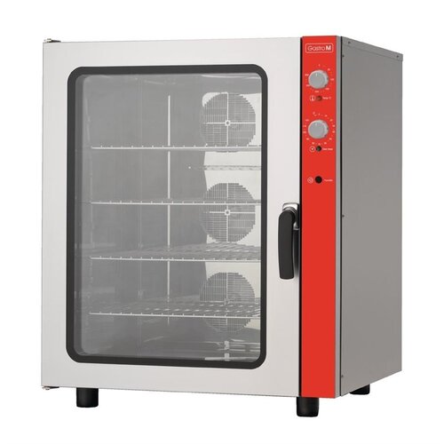  Gastro-M Elektrische bakkersoven met 10 roostervakken | RVS | +50°C tot +280°C | 101(h)x82,5(b)x71(d) cm 