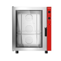 Electric baker's oven with 10 racks | Stainless steel | +50°C to +280°C | 101(h)x82.5(w)x71(d) cm