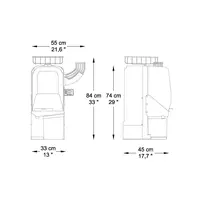 Minimax Automatische Sinaasappelpers - Compact & Krachtig