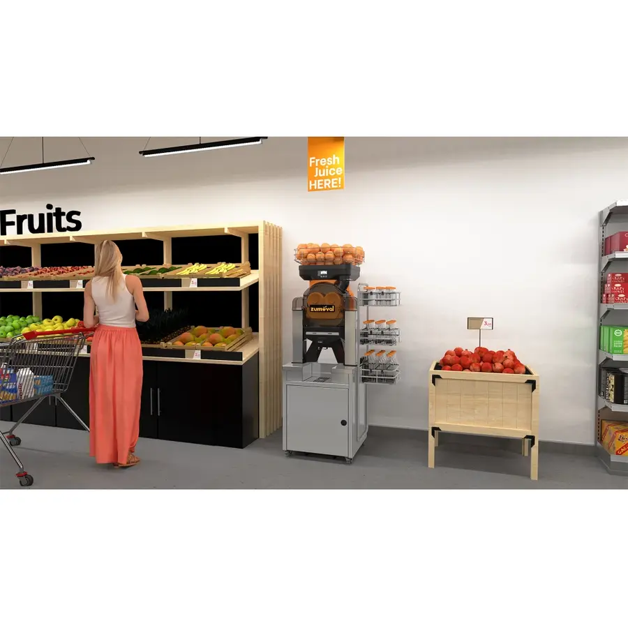 FastTop Automatischer Orangenentsafter – Maximale Geschwindigkeit & Volumen