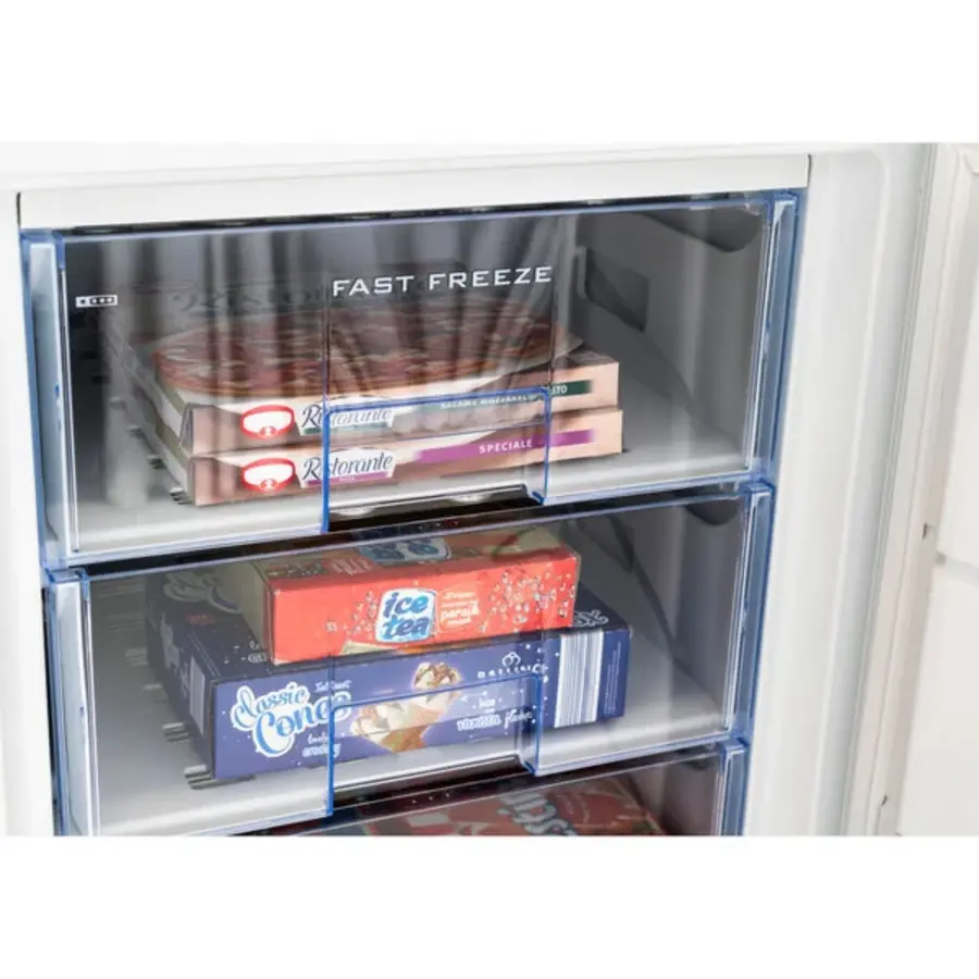 Exquisit GS245-H-280EI Gefrierschrank – 202 Liter – Edelstahl