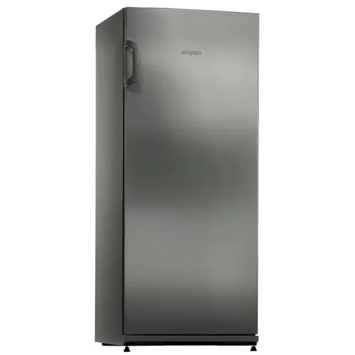  Exquisit Gefrierschrank aus Edelstahl | 202 l | -18 °C | Statisch | 620 x 600 x 1450 (H) mm 