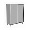 HorecaTraders RVS Voorraadkast met 3 schappen | 2 -deurs | 120x60x180 cm