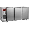 Refroidisseur de bouteilles | 3 portes | Acier inoxydable | 579 L | 230 V | +1 °C à +8 °C | 2065 x 565 x 890/905 (h) mm