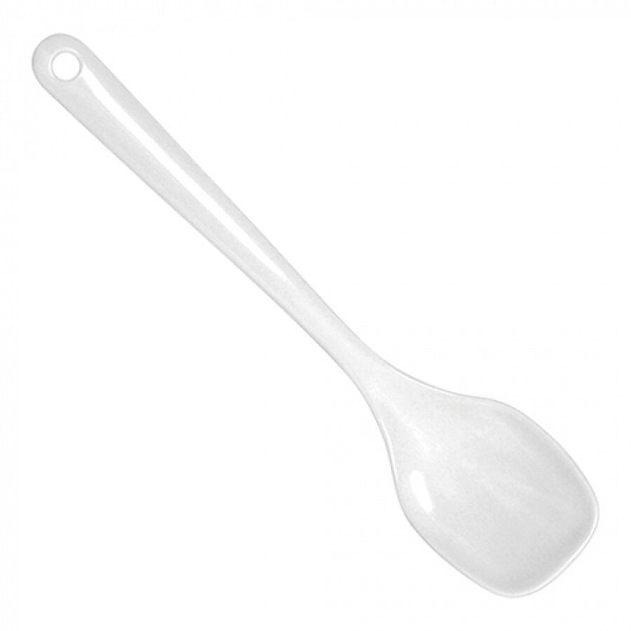 White serving spoon 30.5cm