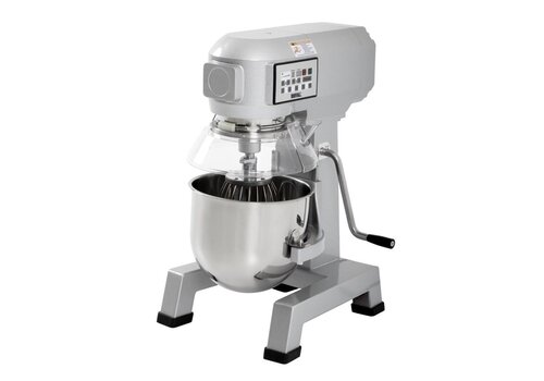  Buffalo Professionele 10L Digitale Planetaire Mixer – Programmeerbaar, Stil & Energiezuinig 